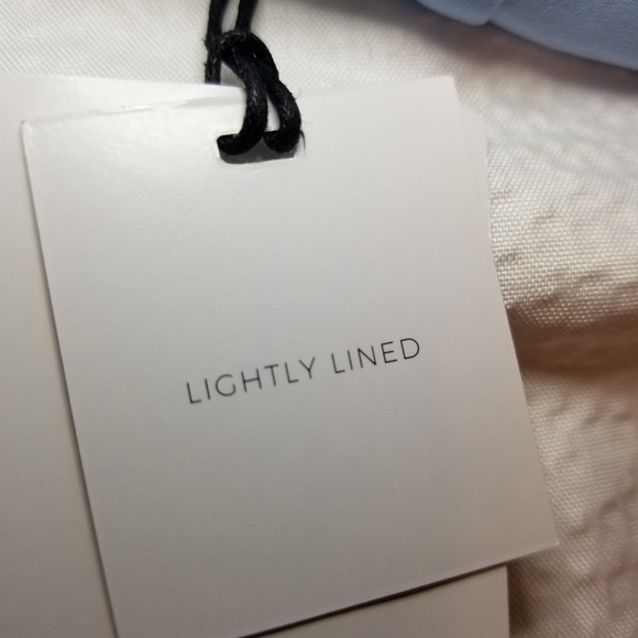 NWT CROSS BACK BONED UNDERWIRE SUPPORT MOLDED CUPS SWIMSUIT SWIM BRA TOP - Picture 3 of 5